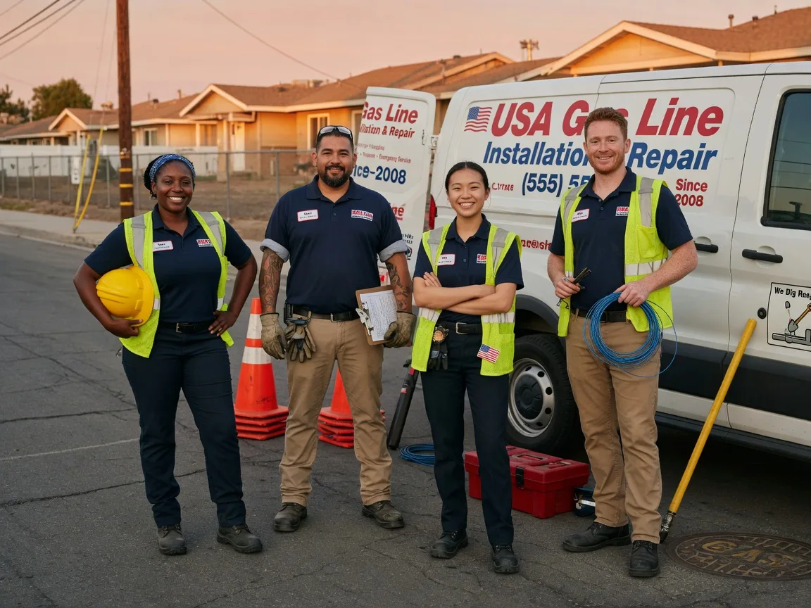 Gas Line Installation company in Manville, WY